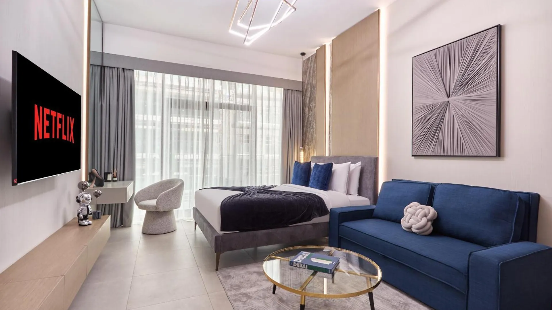 Lux High-Rise Studio 12Th Floor Westwood Grande Dubai Apartment